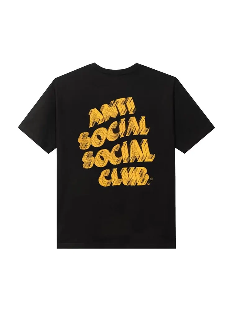 Футболка Anti Social Social Club How Deep 'Black' — изображение 2 из 2, черный