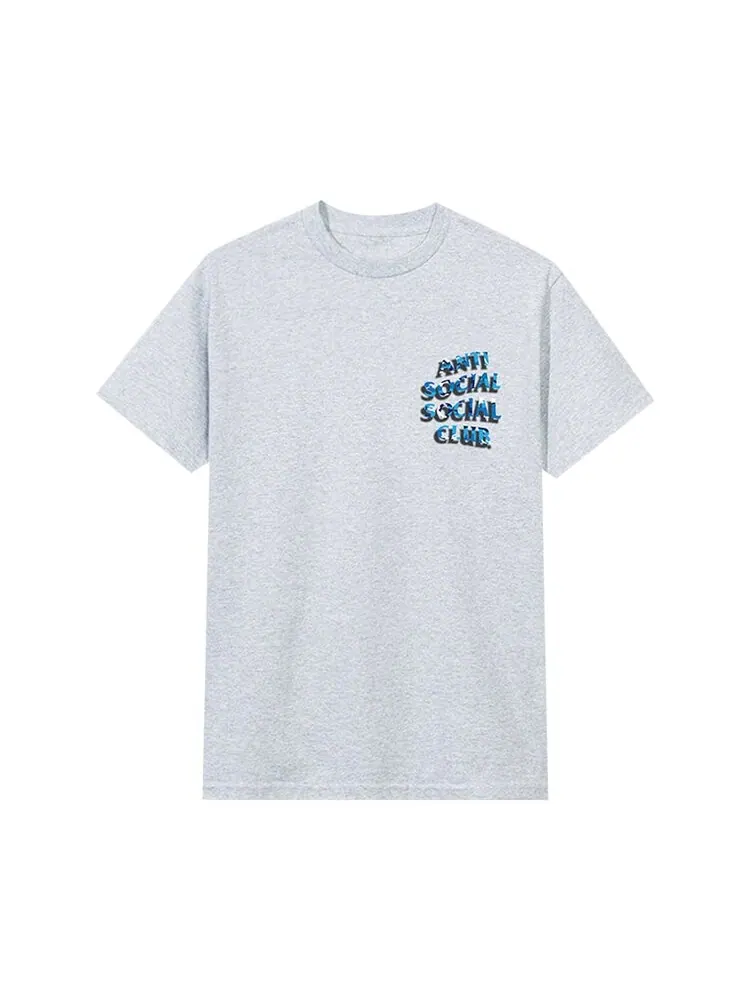 Футболка Anti Social Social Club Hidden Messages 8.0 'Heather Grey' — изображение 1 из 2, серый