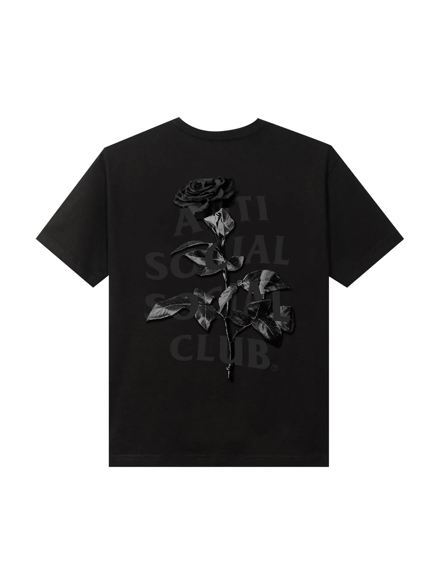 Футболка Anti Social Social Club Hell O Rose — изображение 2 из 2, черный