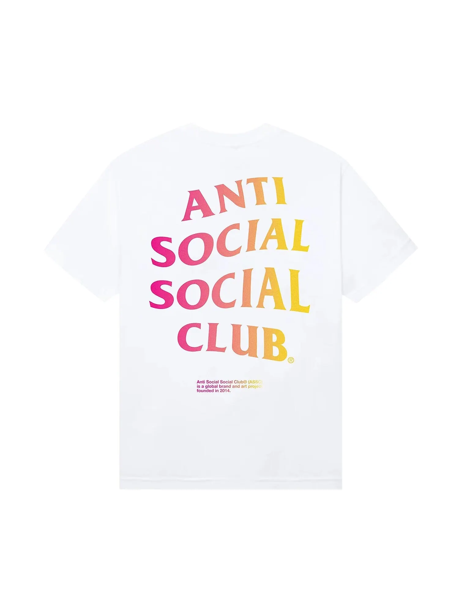 Футболка Anti Social Social Club Indoglo — изображение 2 из 2, белый