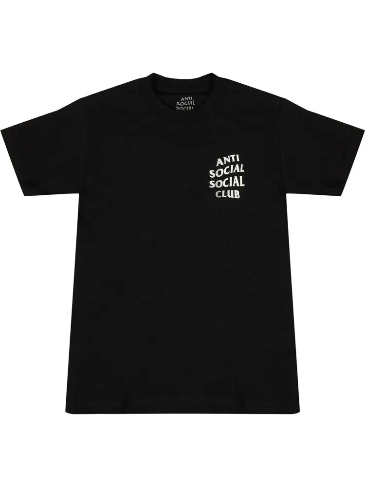 Футболка Anti Social Social Club Kkoch ASSC Short-Sleeve T-Shirt 'Black' — изображение 1 из 3, черный