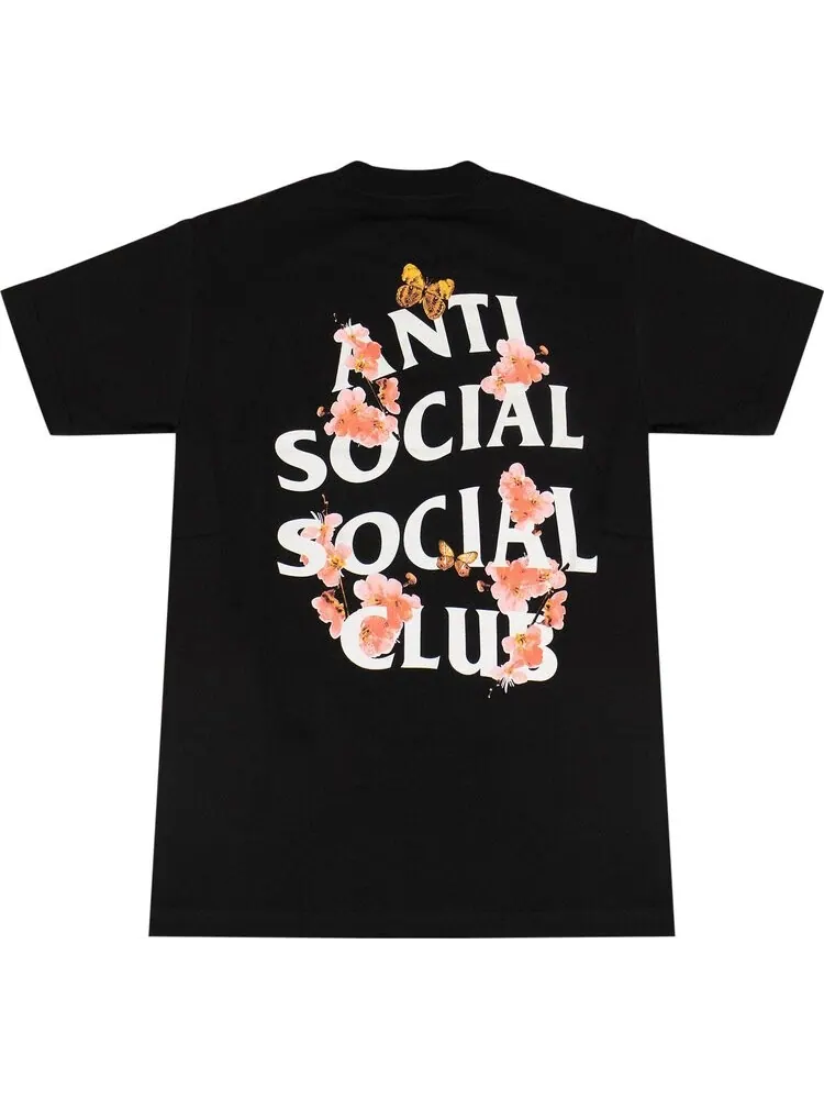 Футболка Anti Social Social Club Kkoch ASSC Short-Sleeve T-Shirt 'Black' — изображение 2 из 3, черный