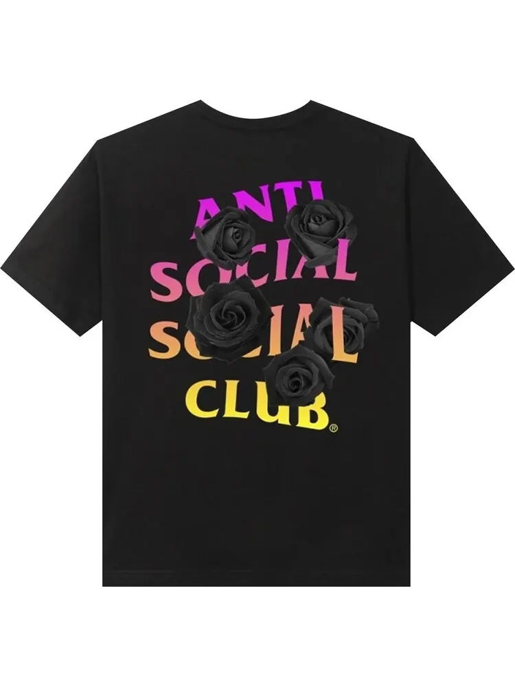 Футболка Anti Social Social Club In The Lead Tee 'Black' — изображение 2 из 2, черный