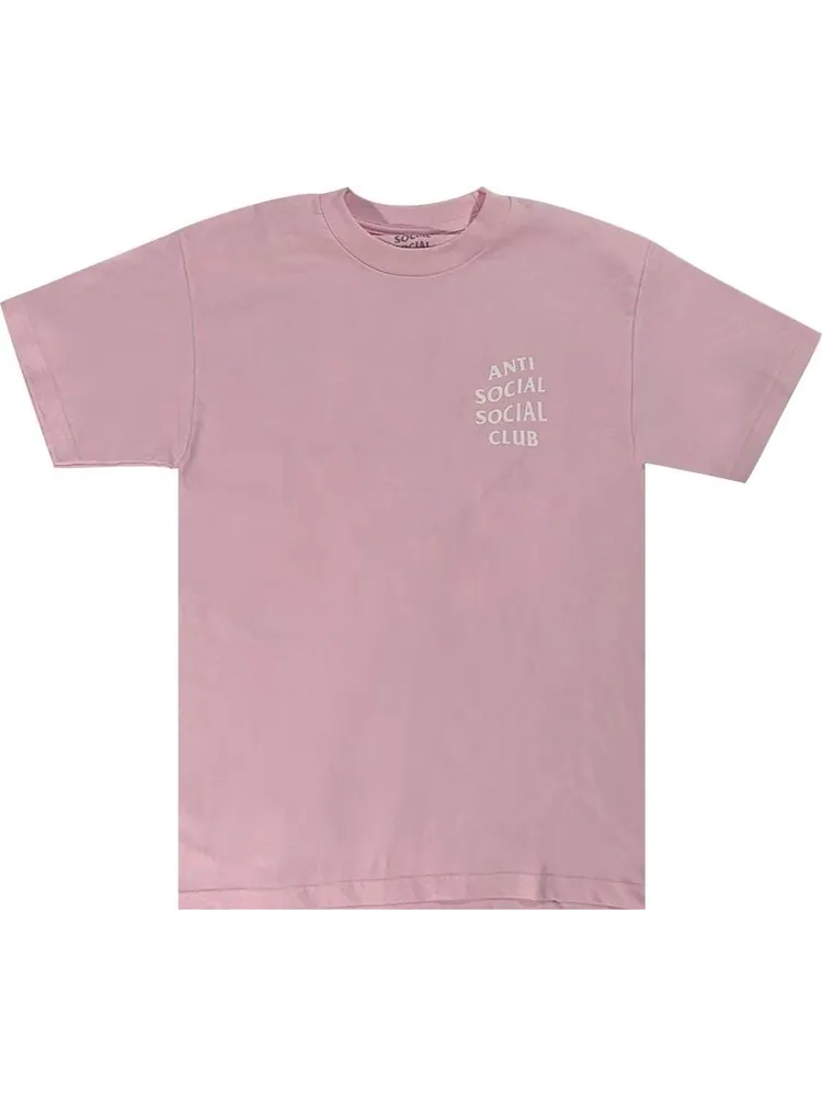 Футболка Anti Social Social Club Kkoch Short-Sleeve T-Shirt 'Pink' — изображение 1 из 2, розовый
