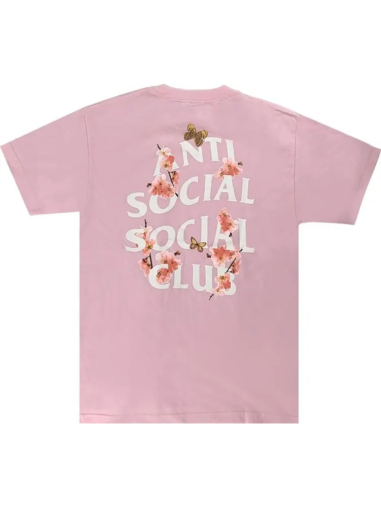 Футболка Anti Social Social Club Kkoch Short-Sleeve T-Shirt 'Pink' — изображение 2 из 2, розовый