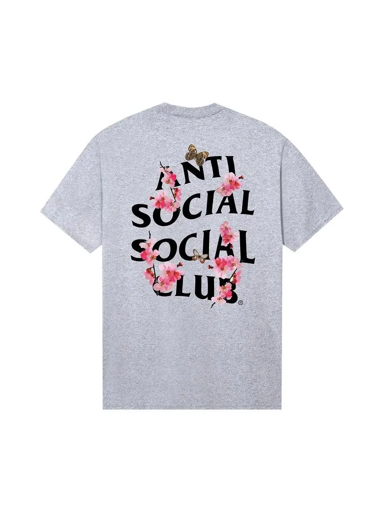 Футболка Anti Social Social Club Kkotch Tee, Ath Heather — изображение 2 из 4, серый