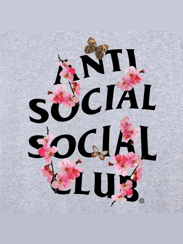 Футболка Anti Social Social Club Kkotch Tee, Ath Heather — изображение 4 из 4, серый