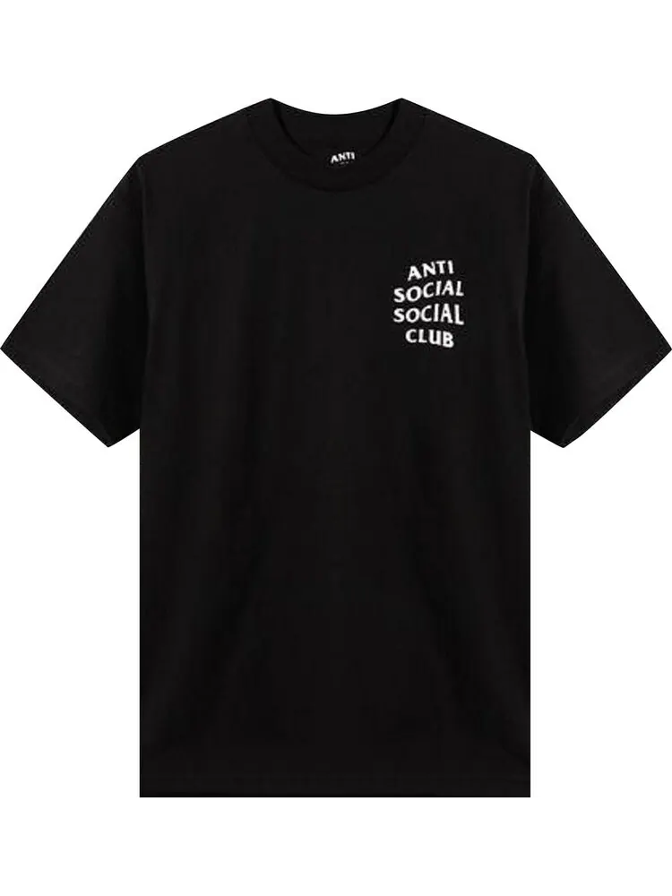 Футболка Anti Social Social Club Kkoch Tee 'Black' — изображение 1 из 2, черный