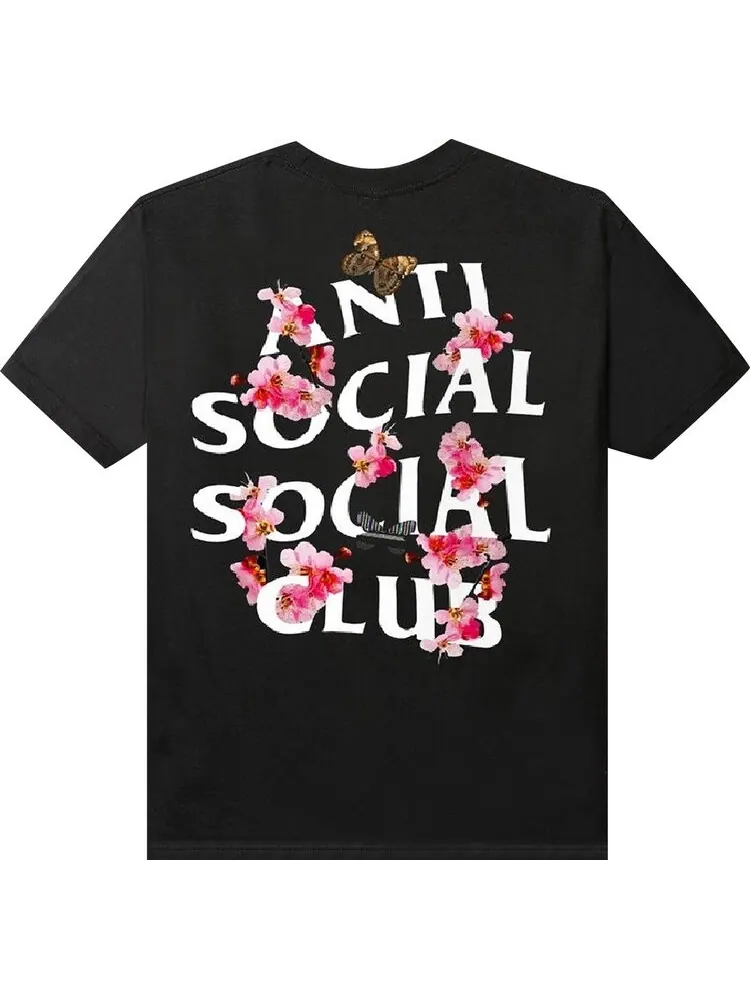 Футболка Anti Social Social Club Kkoch Tee 'Black' — изображение 2 из 2, черный