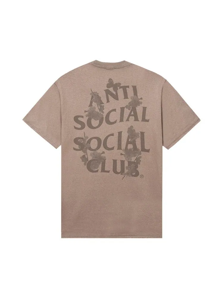 Футболка Anti Social Social Club Kkotch Tee — изображение 2 из 4, коричневый