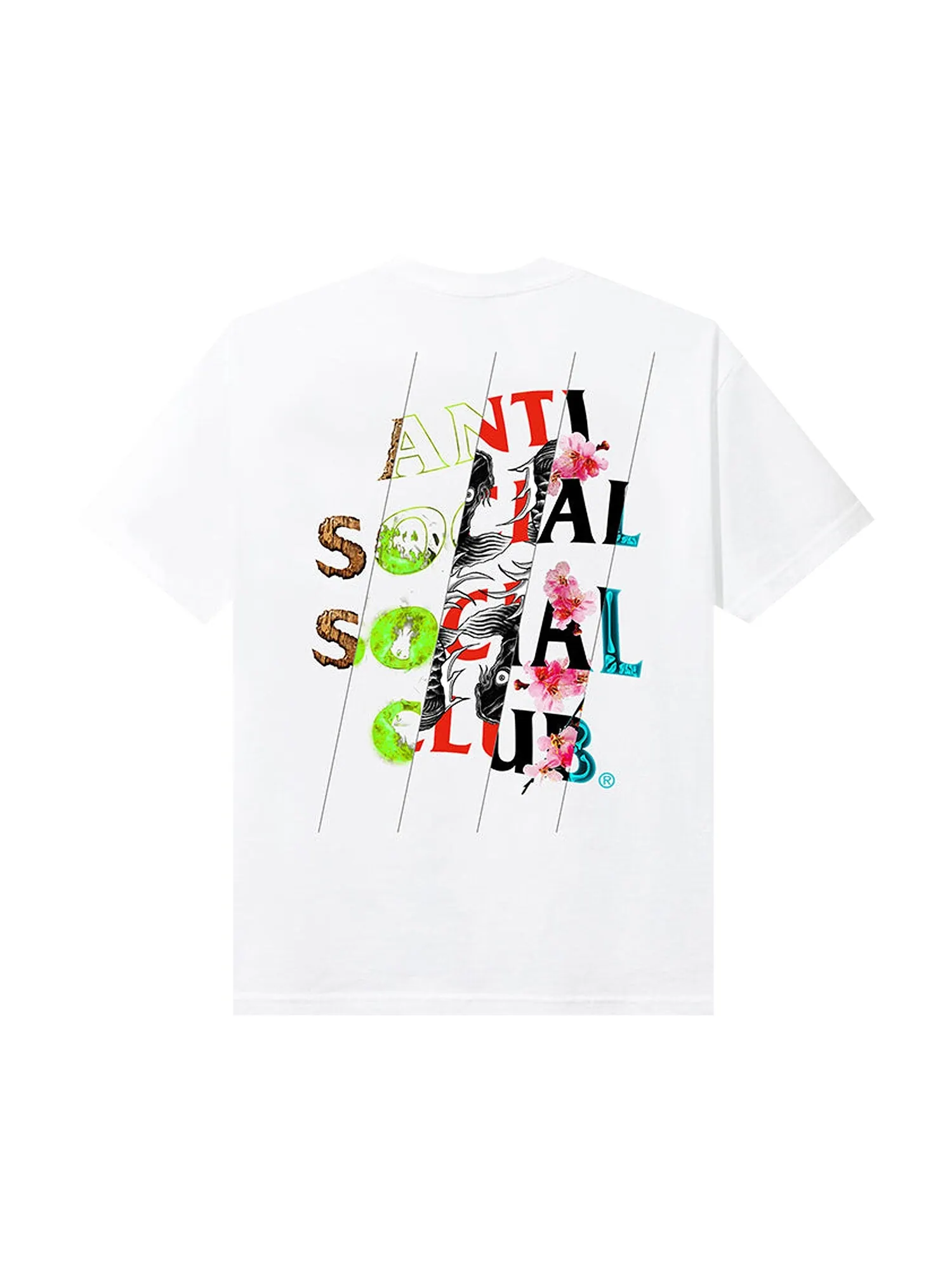 Футболка Anti Social Social Club Madness — изображение 2 из 2, белый