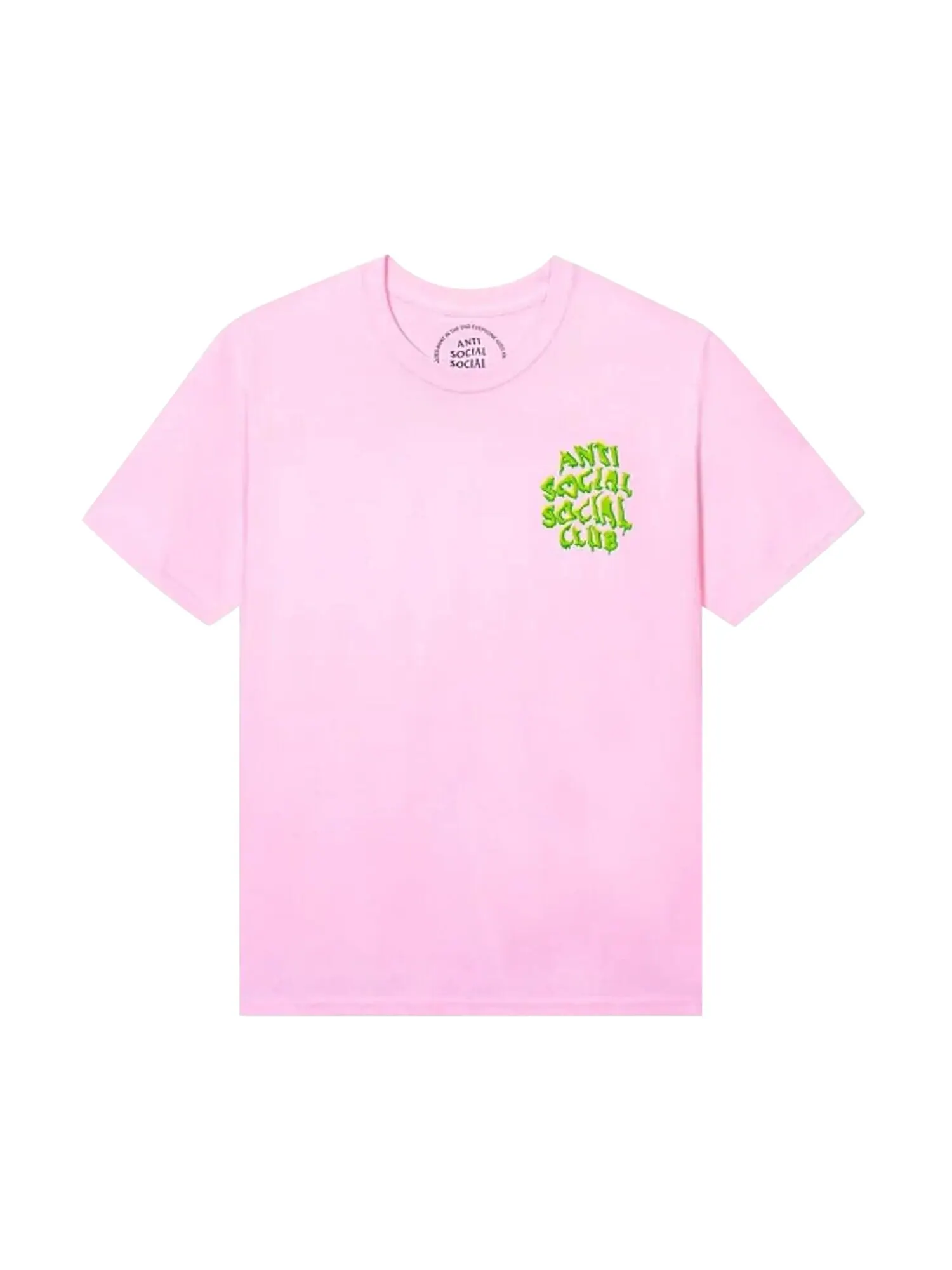 Футболка Anti Social Social Club Melt Away — изображение 1 из 2, розовый