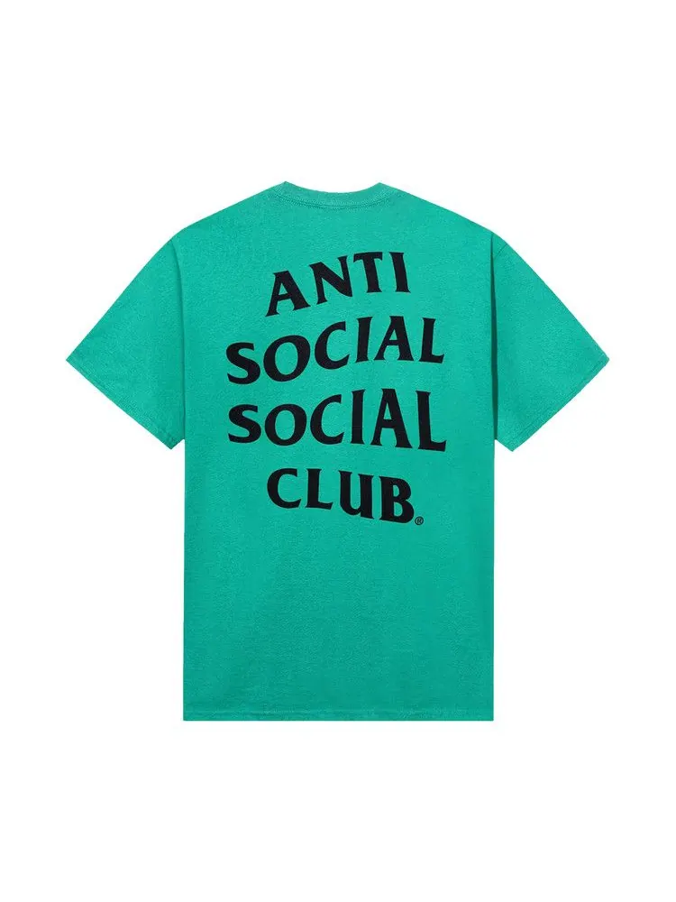 Футболка Anti Social Social Club Mind Games Tee — изображение 2 из 2, зеленый