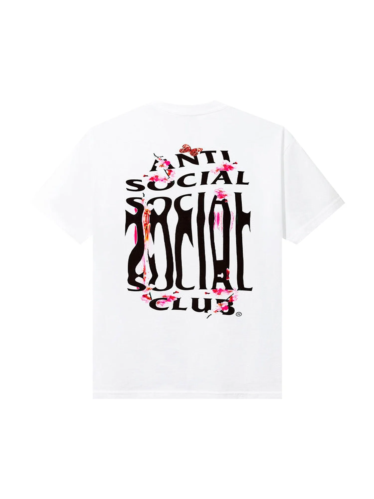 Футболка Anti Social Social Club Mind Melt — изображение 2 из 2, белый