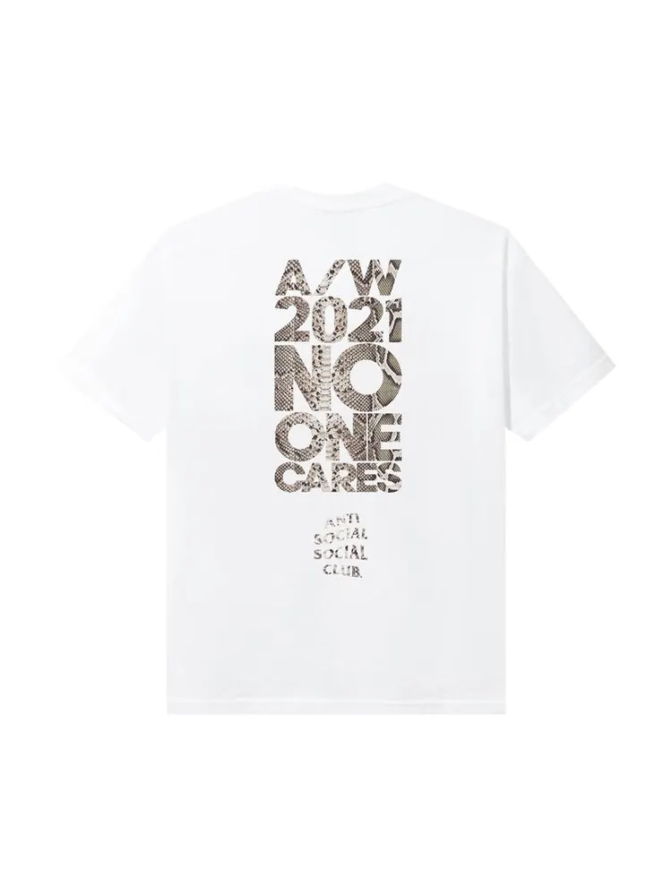 Футболка Anti Social Social Club No1 Curr Tee 'White' — изображение 2 из 2, белый