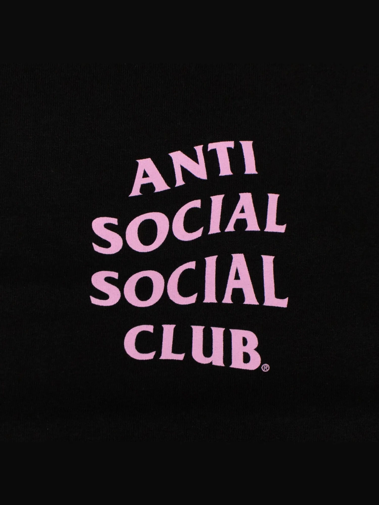 Футболка с короткими рукавами Anti Social Social Club Never Again — изображение 3 из 3, черный