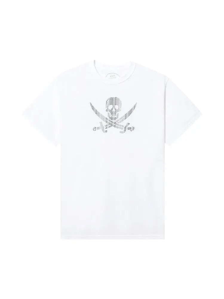 Футболка Anti Social Social Club x Neighborhood Crossbone Tee — изображение 1 из 3, белый