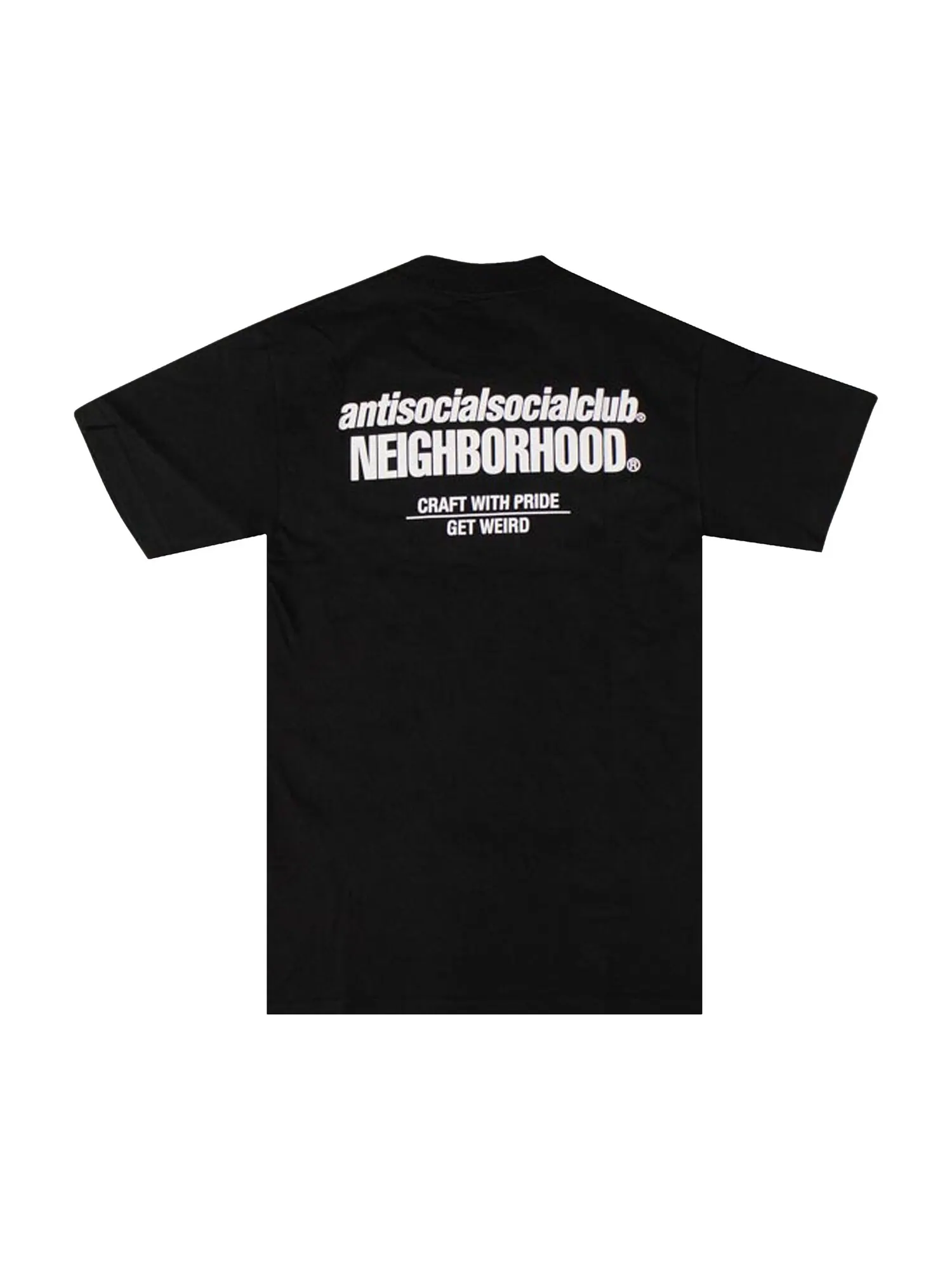 Футболка Anti Social Social Club x Neighborhood — изображение 2 из 3, черный