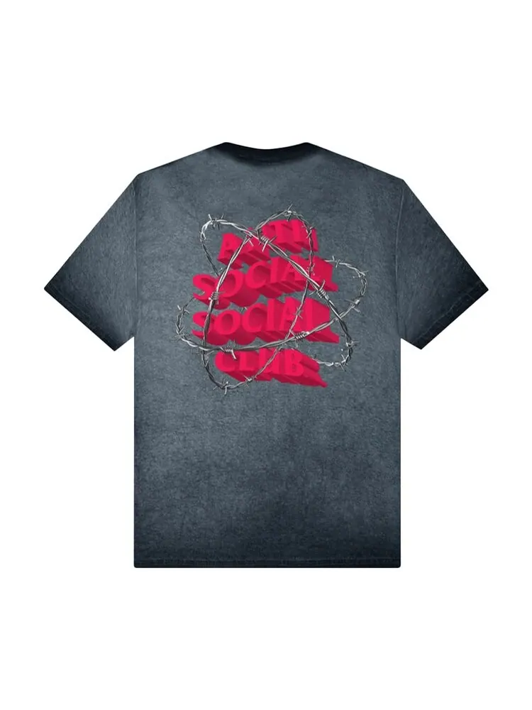 Футболка Anti Social Social Club New And Gone 'Black Mineral Wash' — изображение 2 из 2, черный