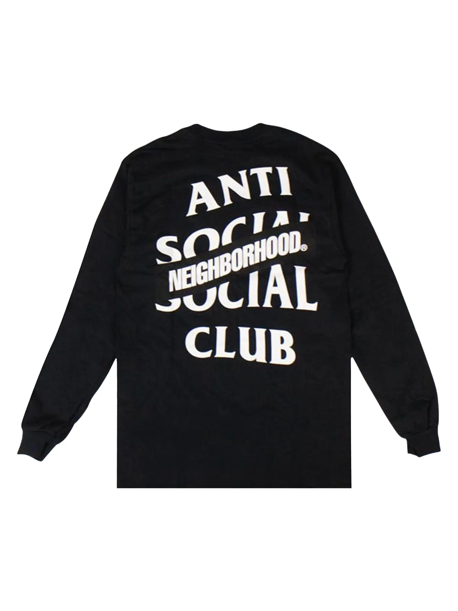 Футболка с длинными рукавами Anti Social Social Club x Neighborhood — изображение 2 из 3, черный