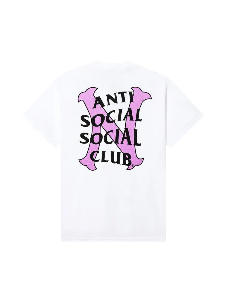 Футболка Anti Social Social Club x Neighborhood N Tee — изображение 2 из 3, белый