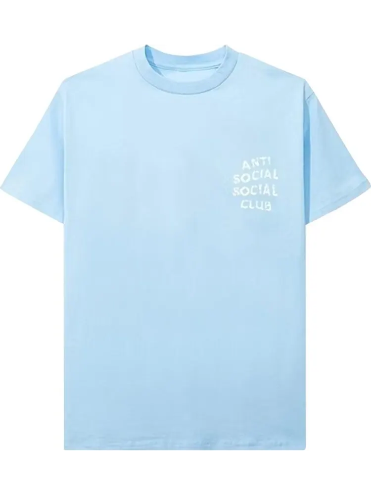 Футболка Anti Social Social Club Partly Cloudy Tee 'Blue' — изображение 1 из 2, синий