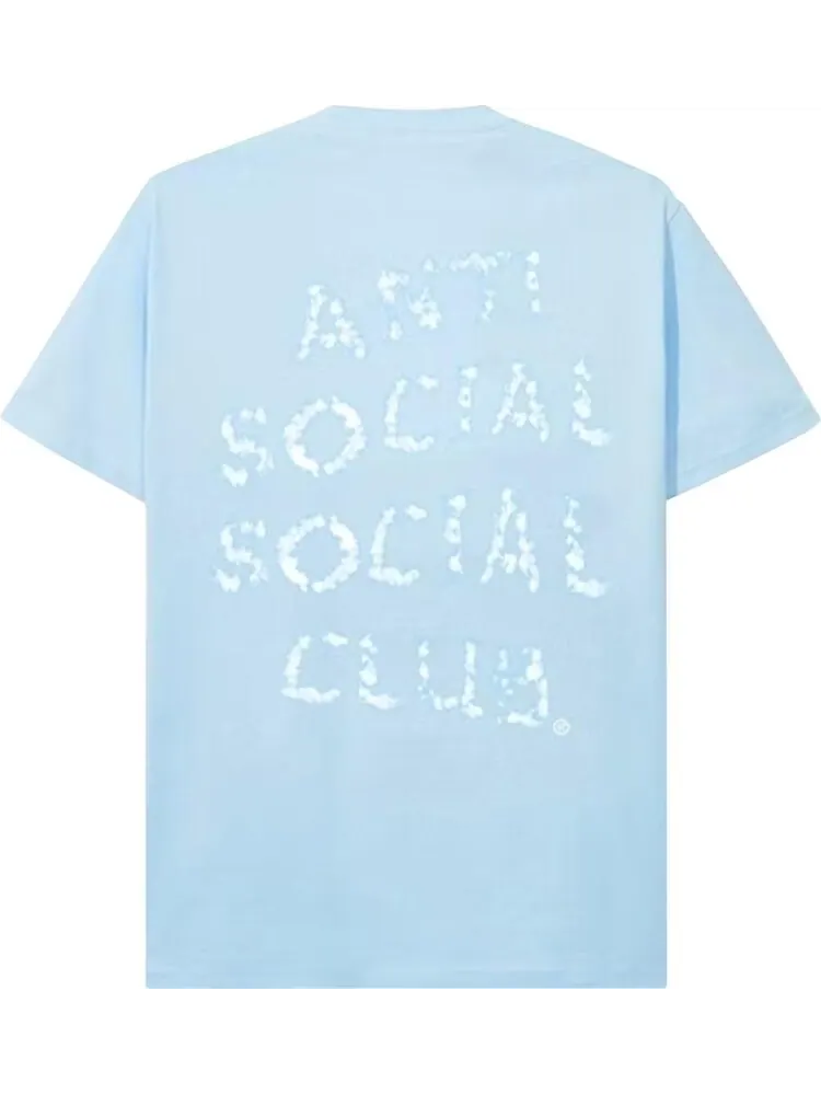 Футболка Anti Social Social Club Partly Cloudy Tee 'Blue' — изображение 2 из 2, синий