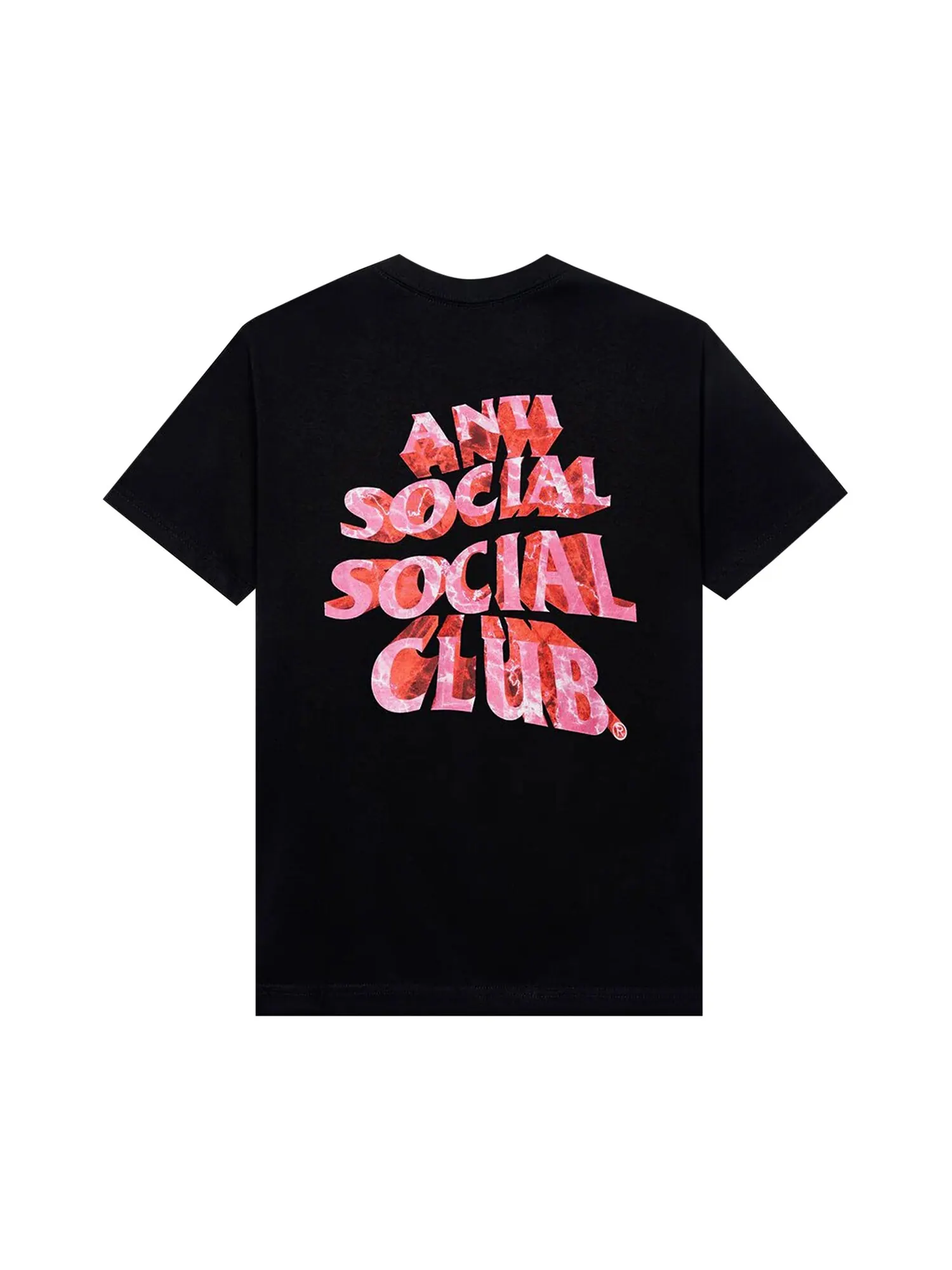 Футболка Anti Social Social Club из фанерита — изображение 2 из 2, черный