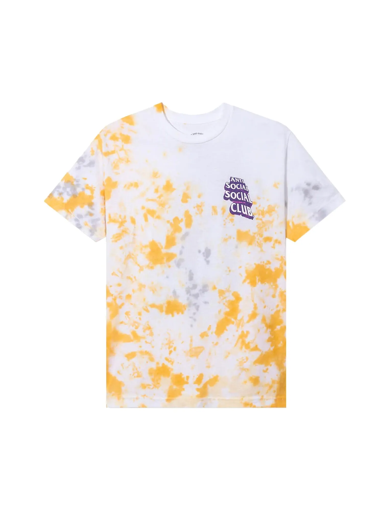 Футболка Anti Social Social Club Quest For Love Tie Dye — изображение 1 из 1, мульти