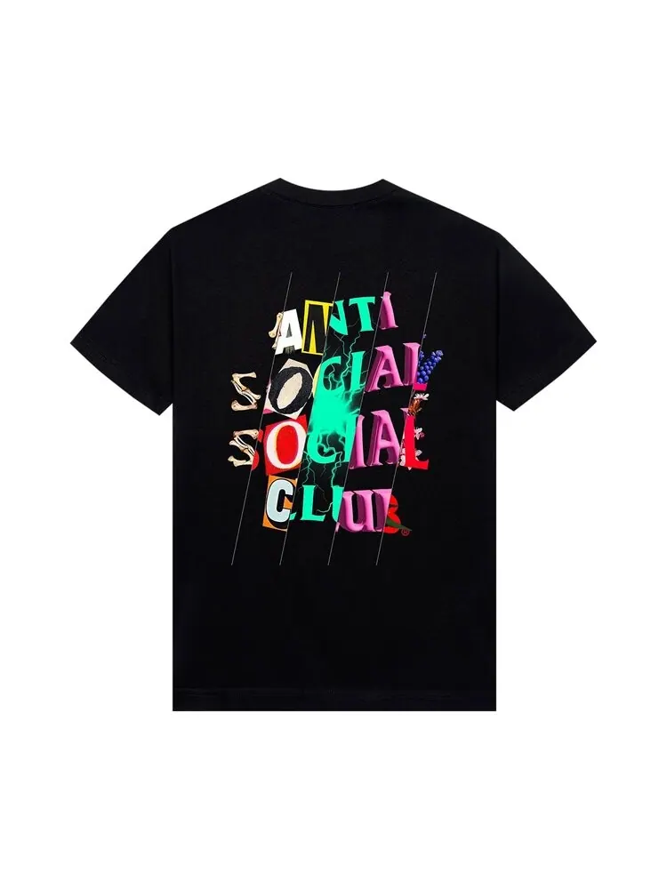 Футболка Anti Social Social Club Retired 'Black' — изображение 2 из 2, черный