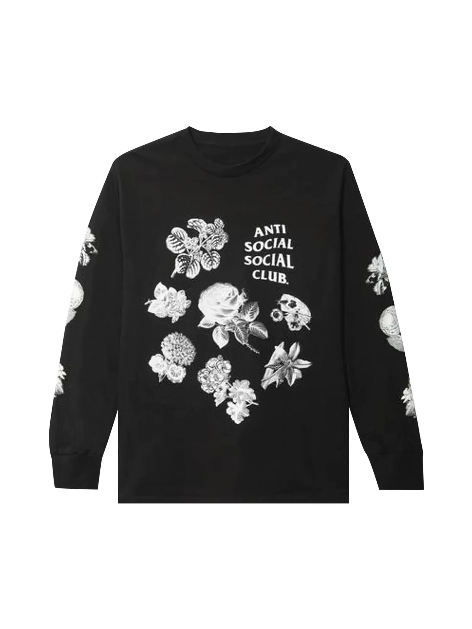 Футболка с длинными рукавами Anti Social Social Club Strange Arrangements — изображение 1 из 2, черный