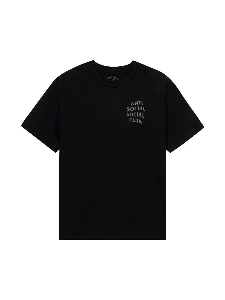 Футболка Anti Social Social Club Same But Different Tee 'Black' — изображение 1 из 4, черный