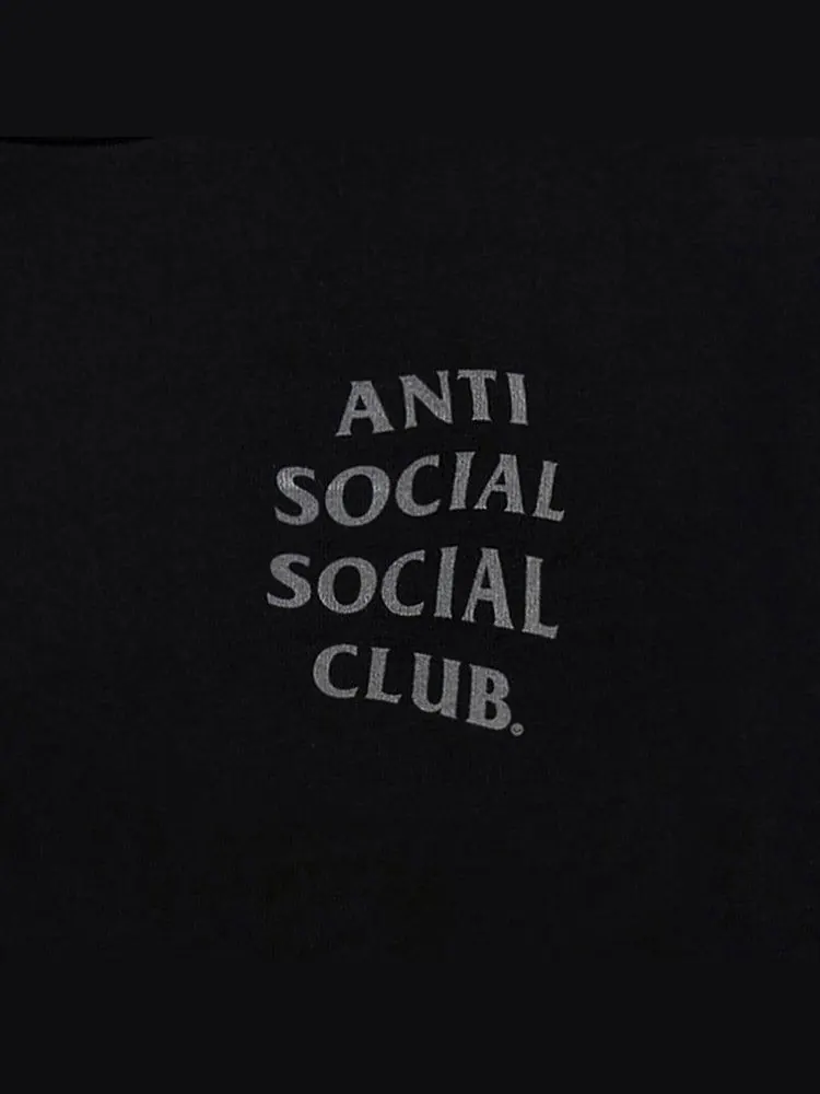 Футболка Anti Social Social Club Same But Different Tee 'Black' — изображение 3 из 4, черный