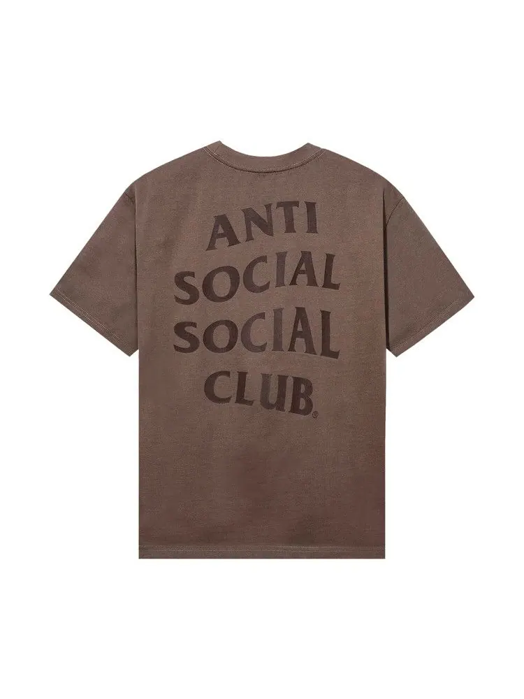 Футболка Anti Social Social Club Same But Different Tee — изображение 2 из 4, ореховый