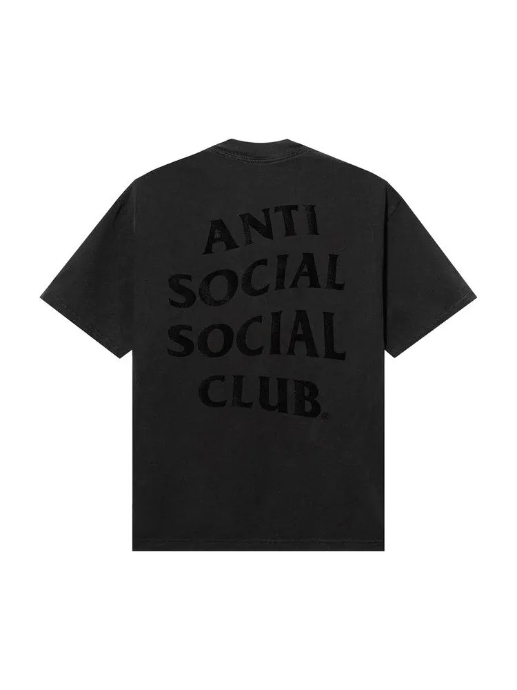 Футболка Anti Social Social Club Same But Different Tonal Tee — изображение 2 из 2, черный