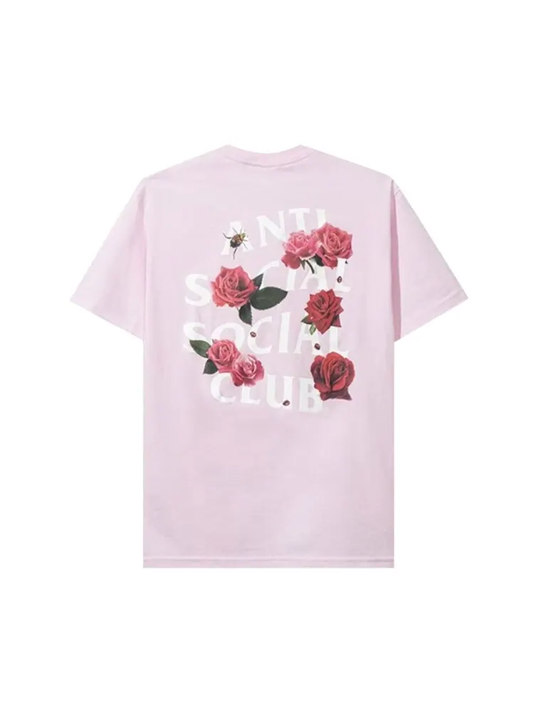 Футболка Anti Social Social Club Smells Bad 'Pink' — изображение 2 из 2, розовый
