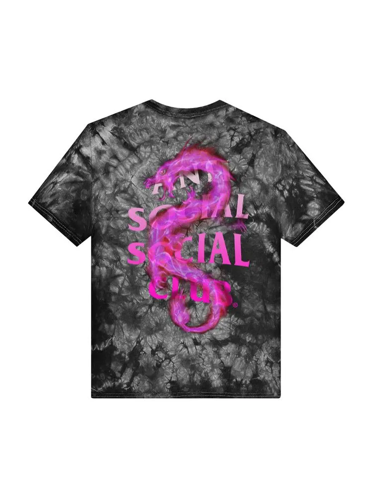 Футболка Anti Social Social Club Summer In Minsk Tee — изображение 2 из 2, черный