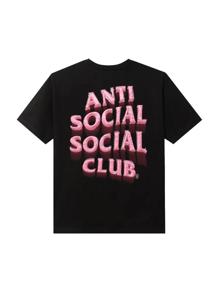 Футболка Anti Social Social Club Sprinkling Tears 'Black' — изображение 2 из 2, черный