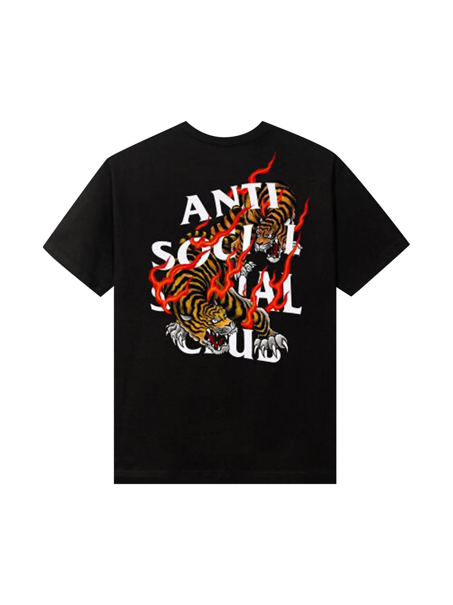 Футболка Anti Social Social Club Тигровая кровь — изображение 2 из 2, черный