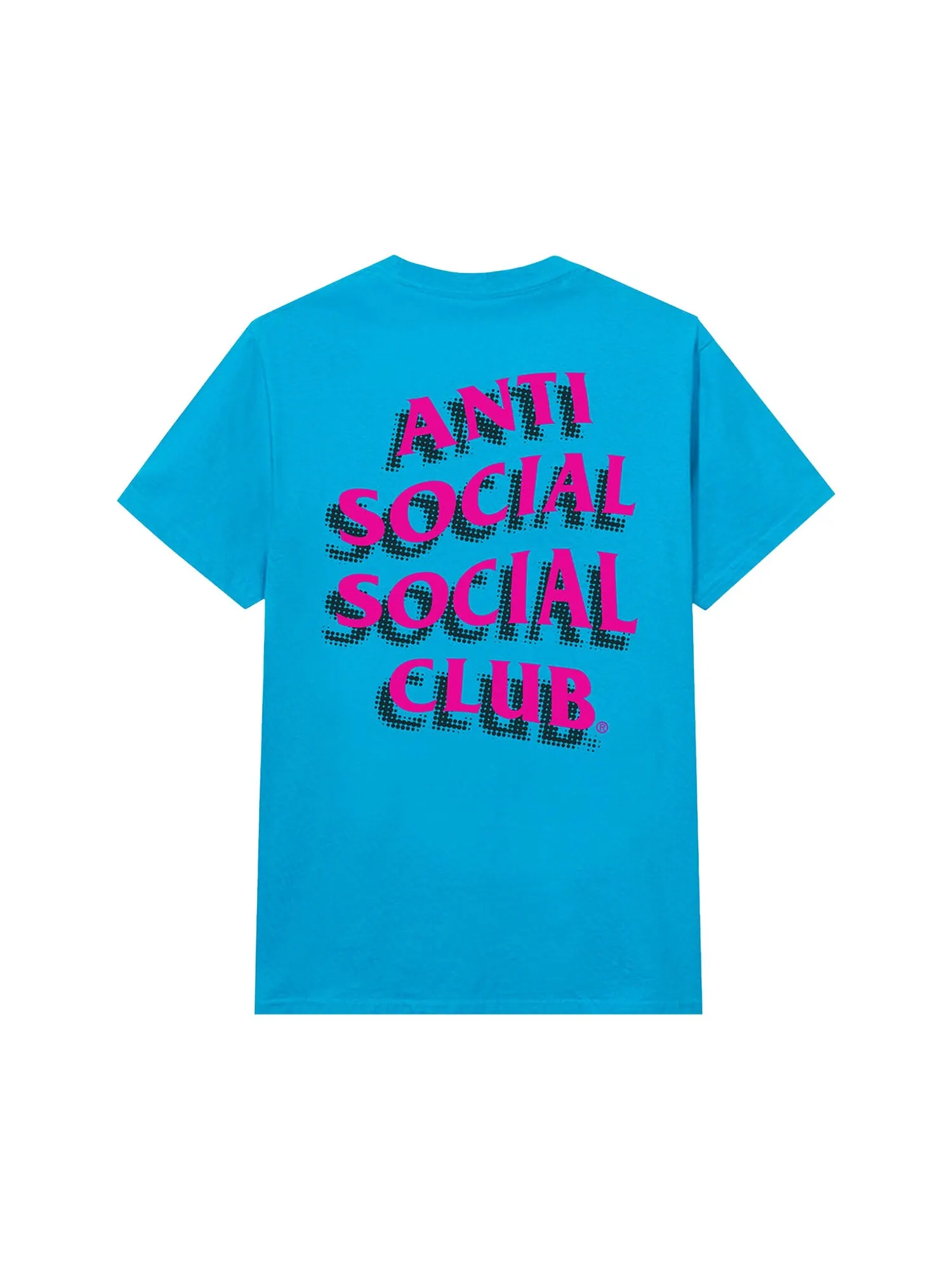 Футболка Anti Social Social Club в тонах синего цвета — изображение 2 из 2, синий