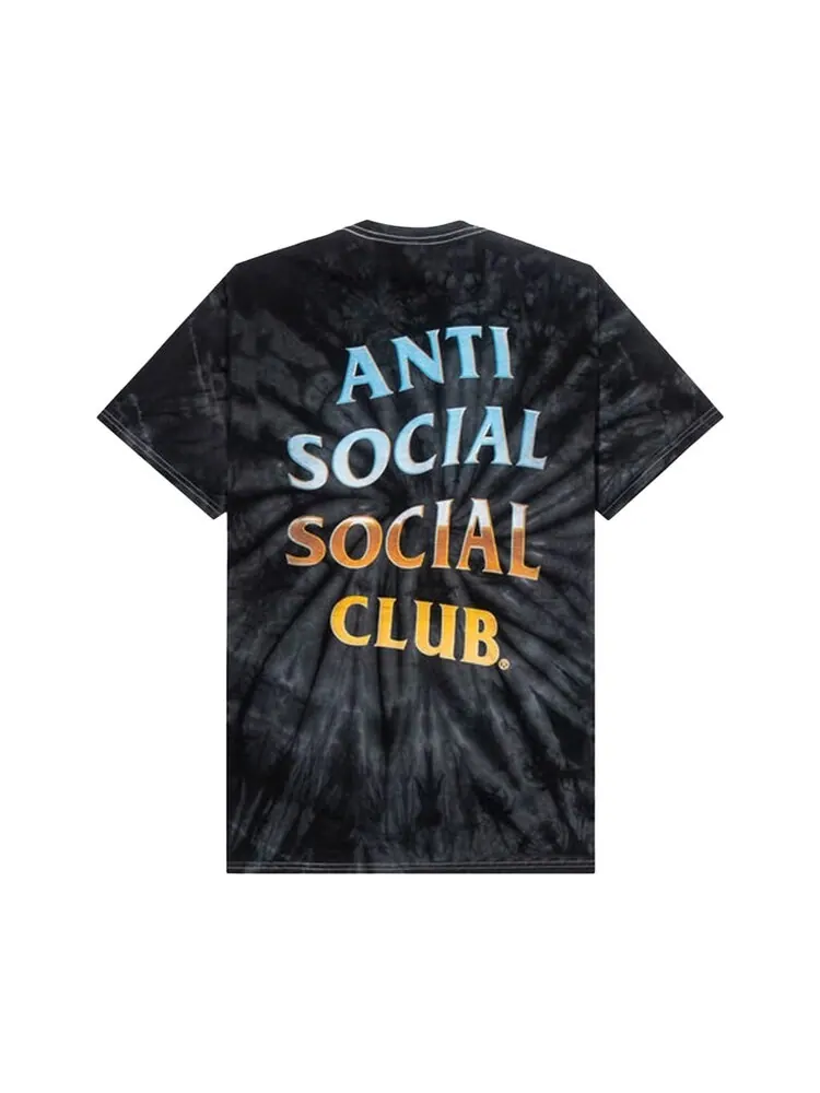 Футболка Anti Social Social Club Thermal Internal 'Black' — изображение 2 из 2, черный