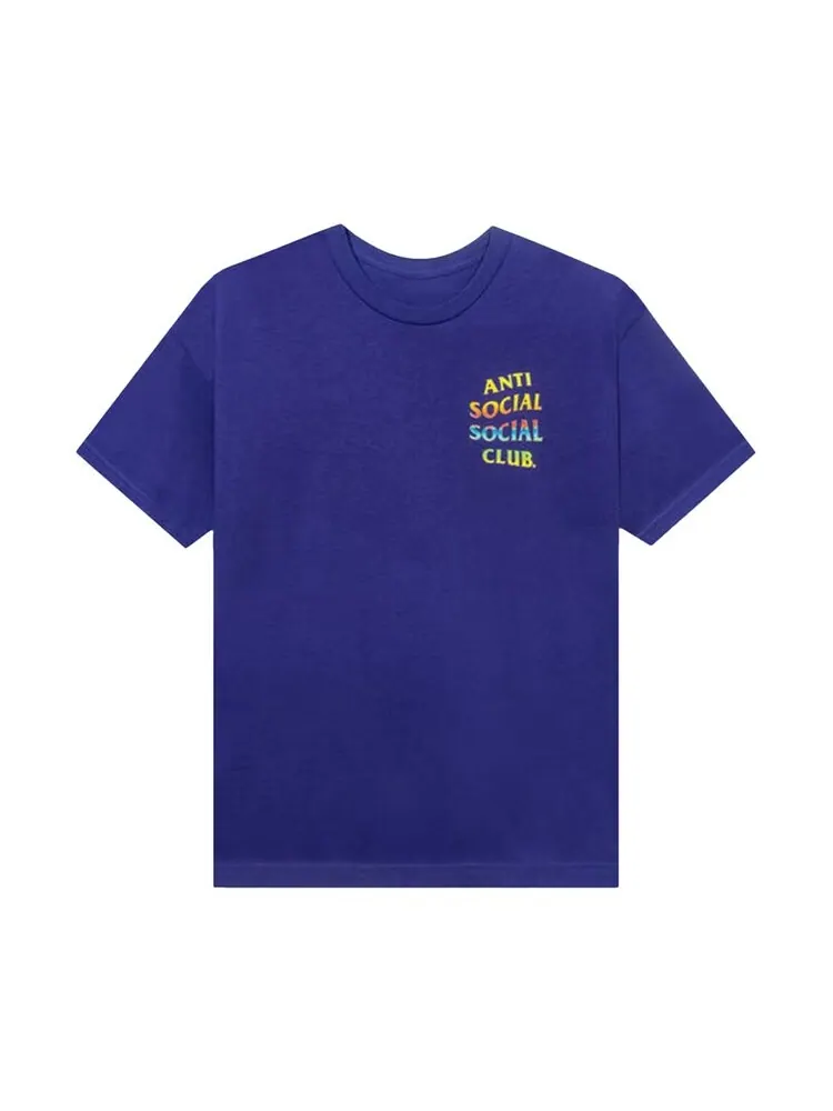 Футболка Anti Social Social Club Thermal Internal 'Purple' — изображение 1 из 2, фиолетовый