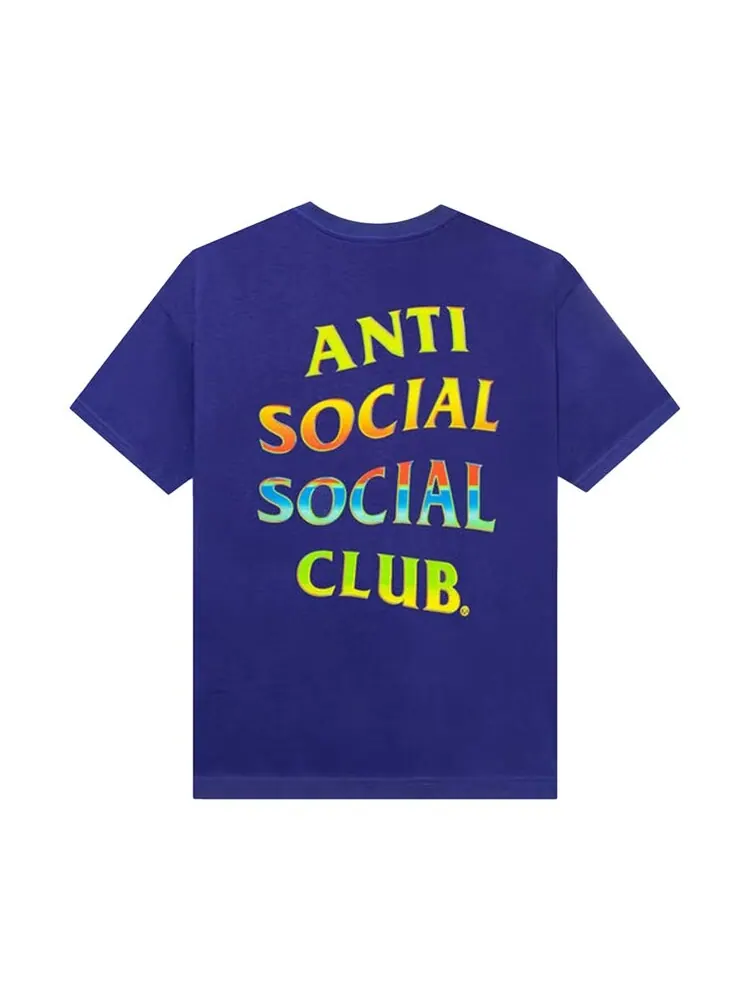 Футболка Anti Social Social Club Thermal Internal 'Purple' — изображение 2 из 2, фиолетовый