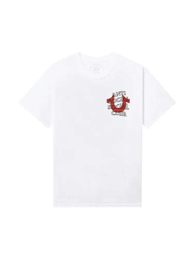 Футболка Anti Social Social Club x True Religion Anti-Truth Premium Heavyweight Tee — изображение 1 из 2, белый