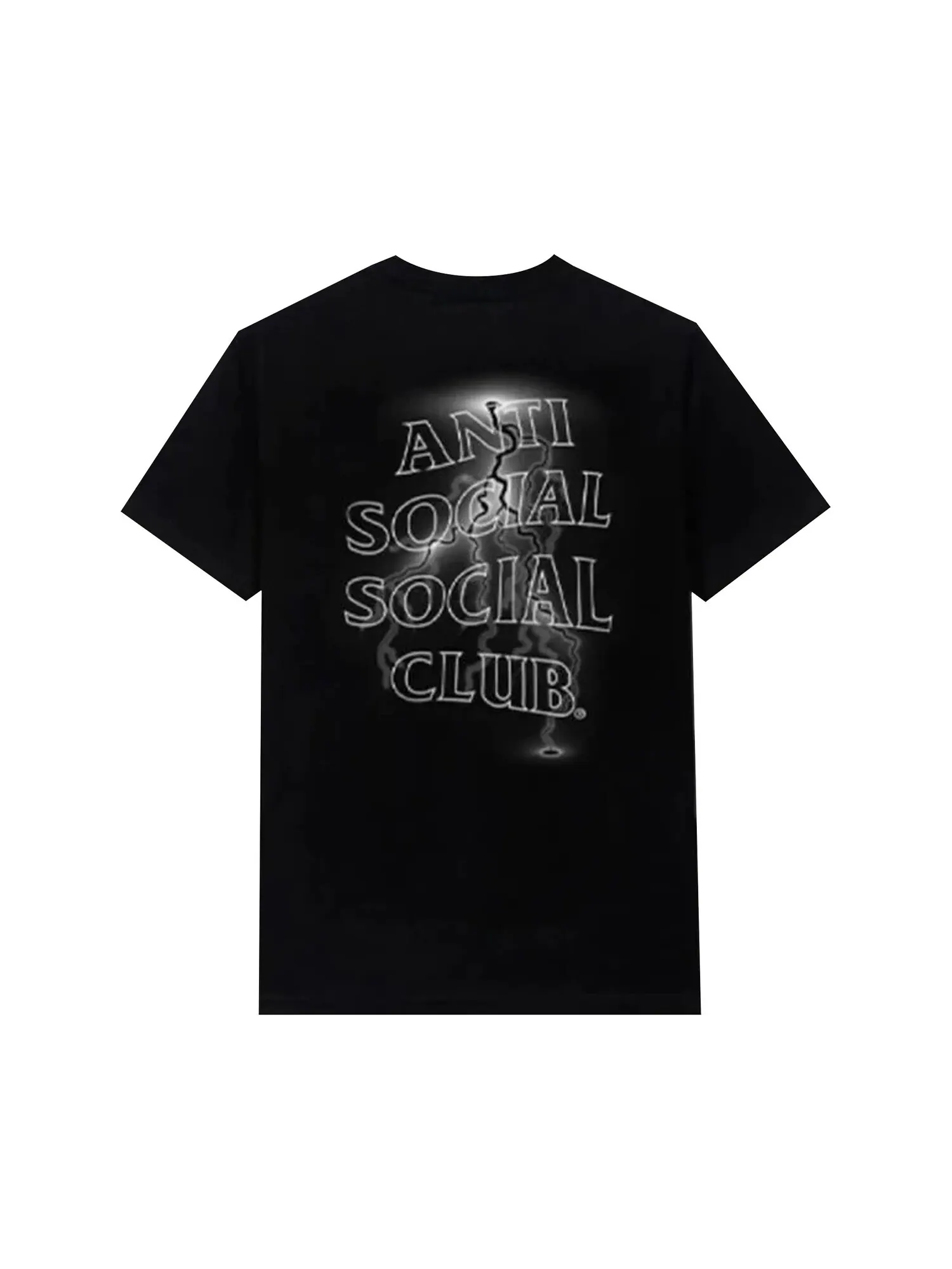 Футболка Anti Social Social Club витая — изображение 2 из 2, черный