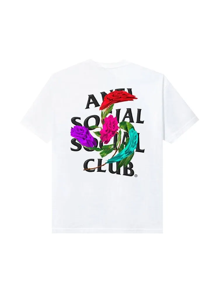 Футболка Anti Social Social Club Thorns 'White' — изображение 2 из 2, белый