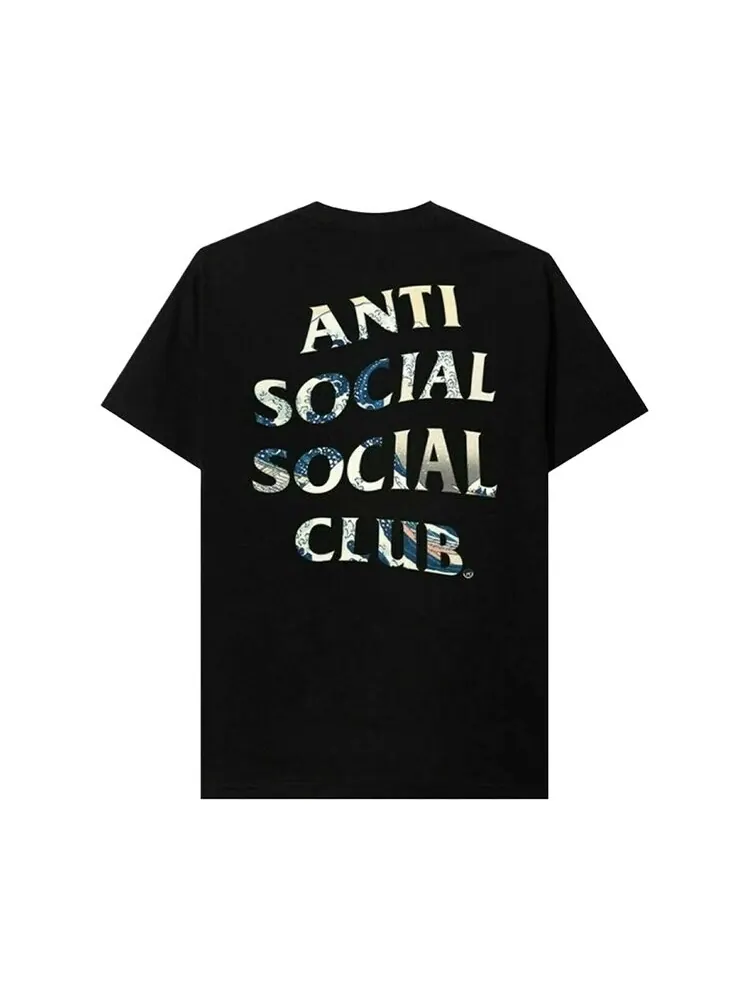 Футболка Anti Social Social Club Tonkotsu 'Black' — изображение 2 из 2, черный