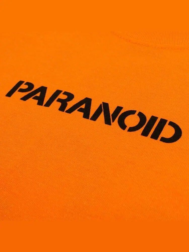 Футболка Anti Social Social Club x Undefeated Paranoid Logo T-Shirt 'Orange' — изображение 3 из 3, оранжевый