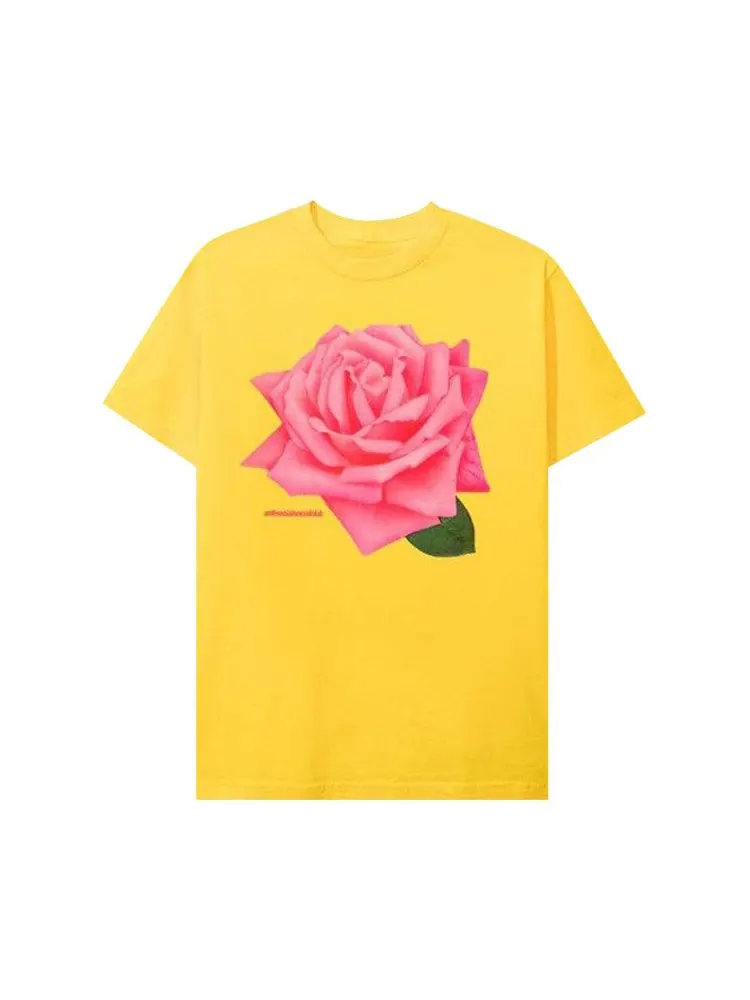 Футболка Anti Social Social Club Underglow Rose Tee — изображение 1 из 1, желтый