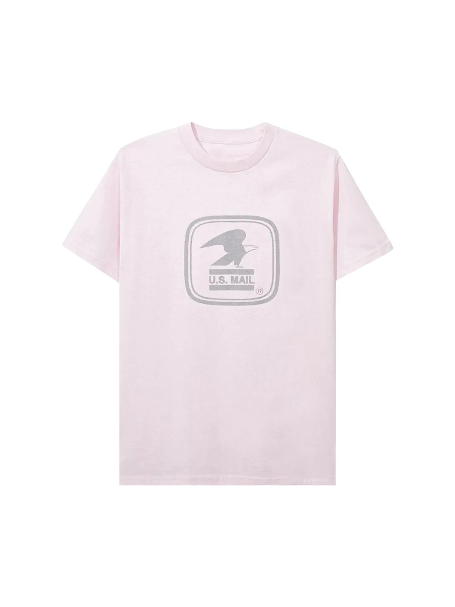 Рабочая футболка Anti Social Social Club x USPS — изображение 1 из 2, розовый